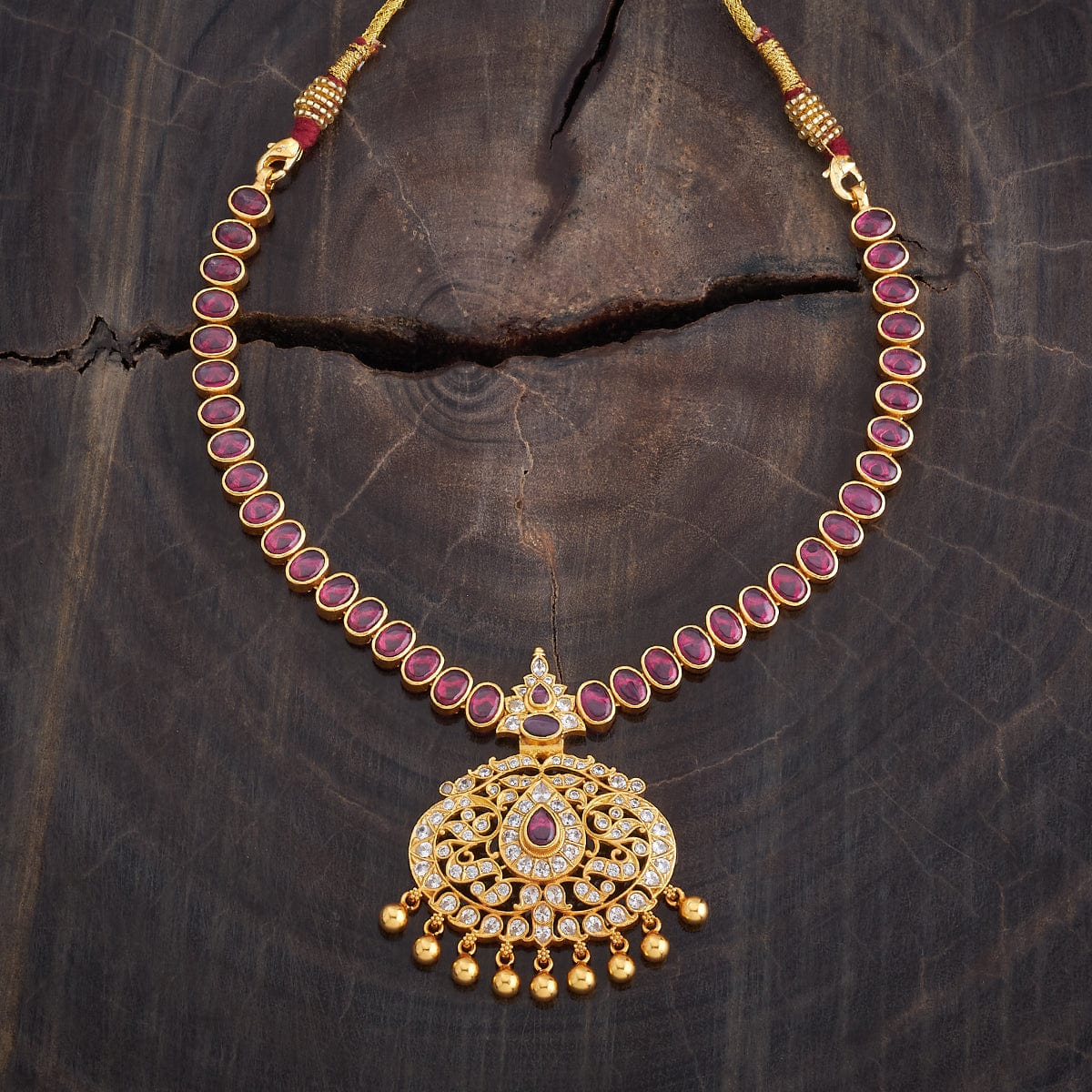Silver Temple Necklace 178074 - Image 4