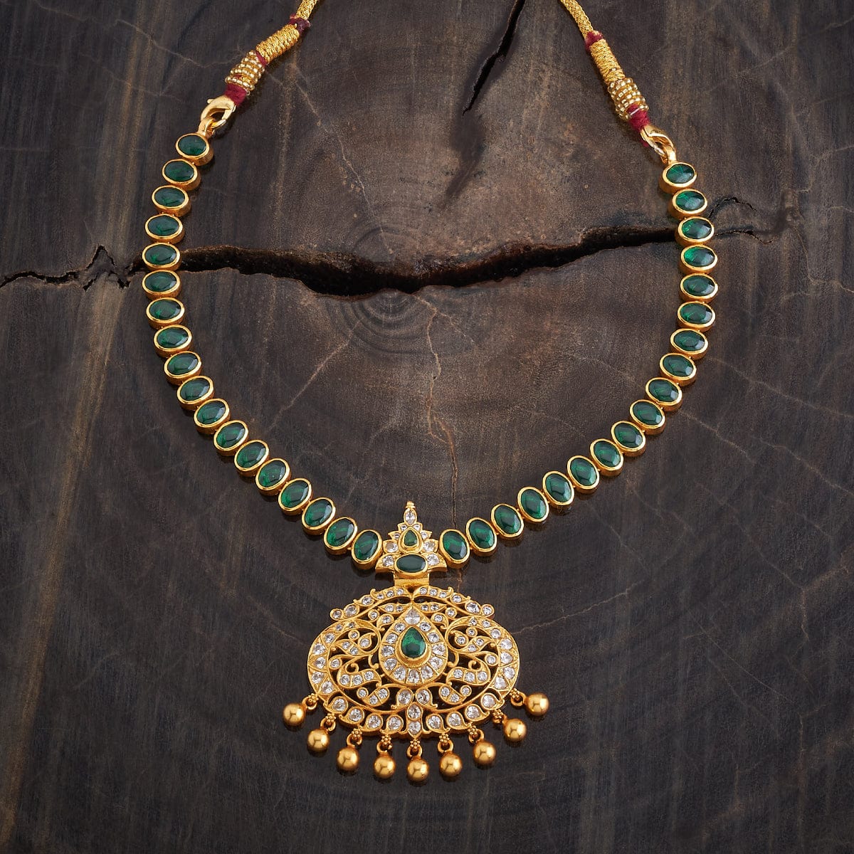 Silver Temple Necklace 178074 - Image 5