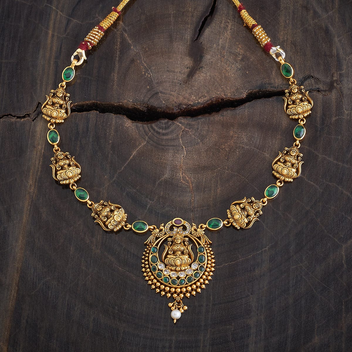 Silver Temple Necklace 178076 - Image 5