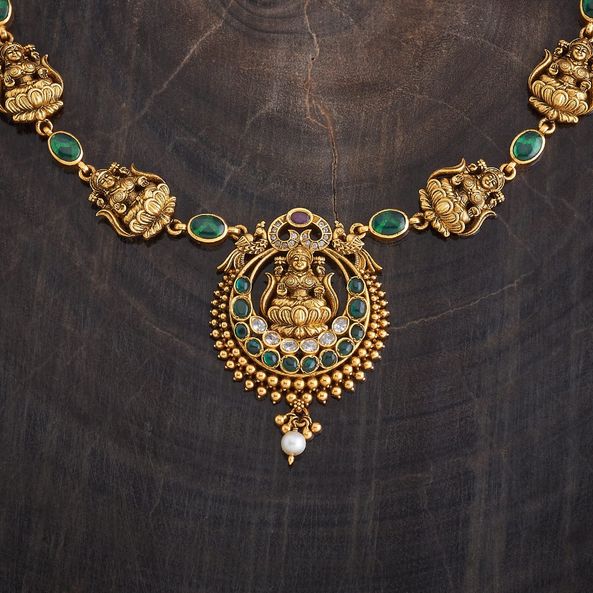 Silver Temple Necklace 178076 - Image 6