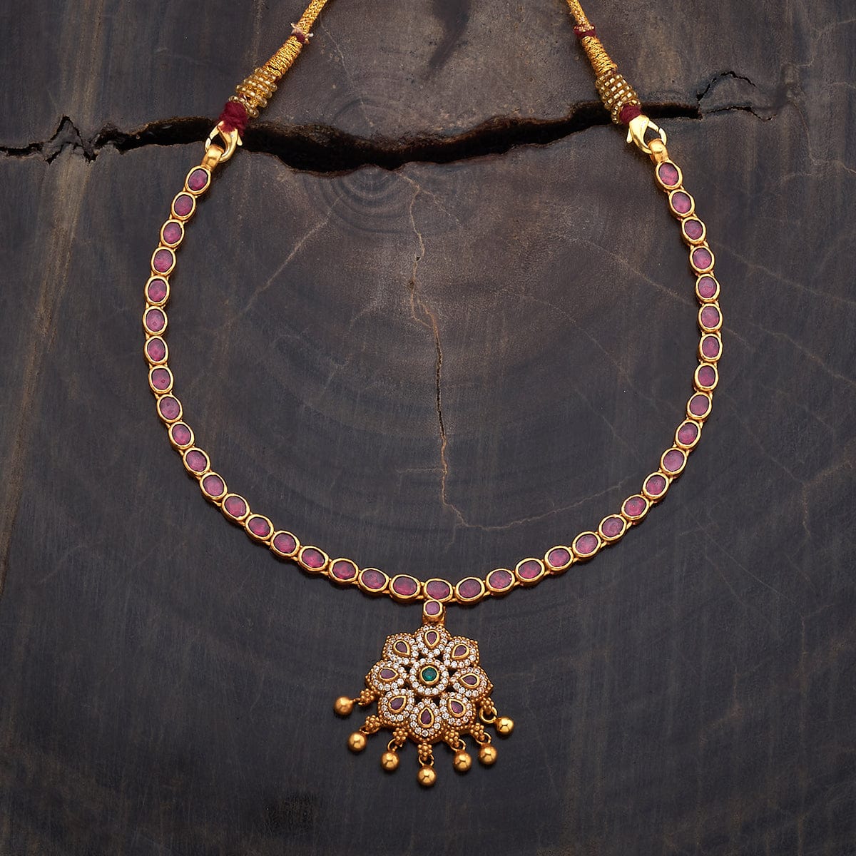 Silver Temple Necklace 178083 - Image 2