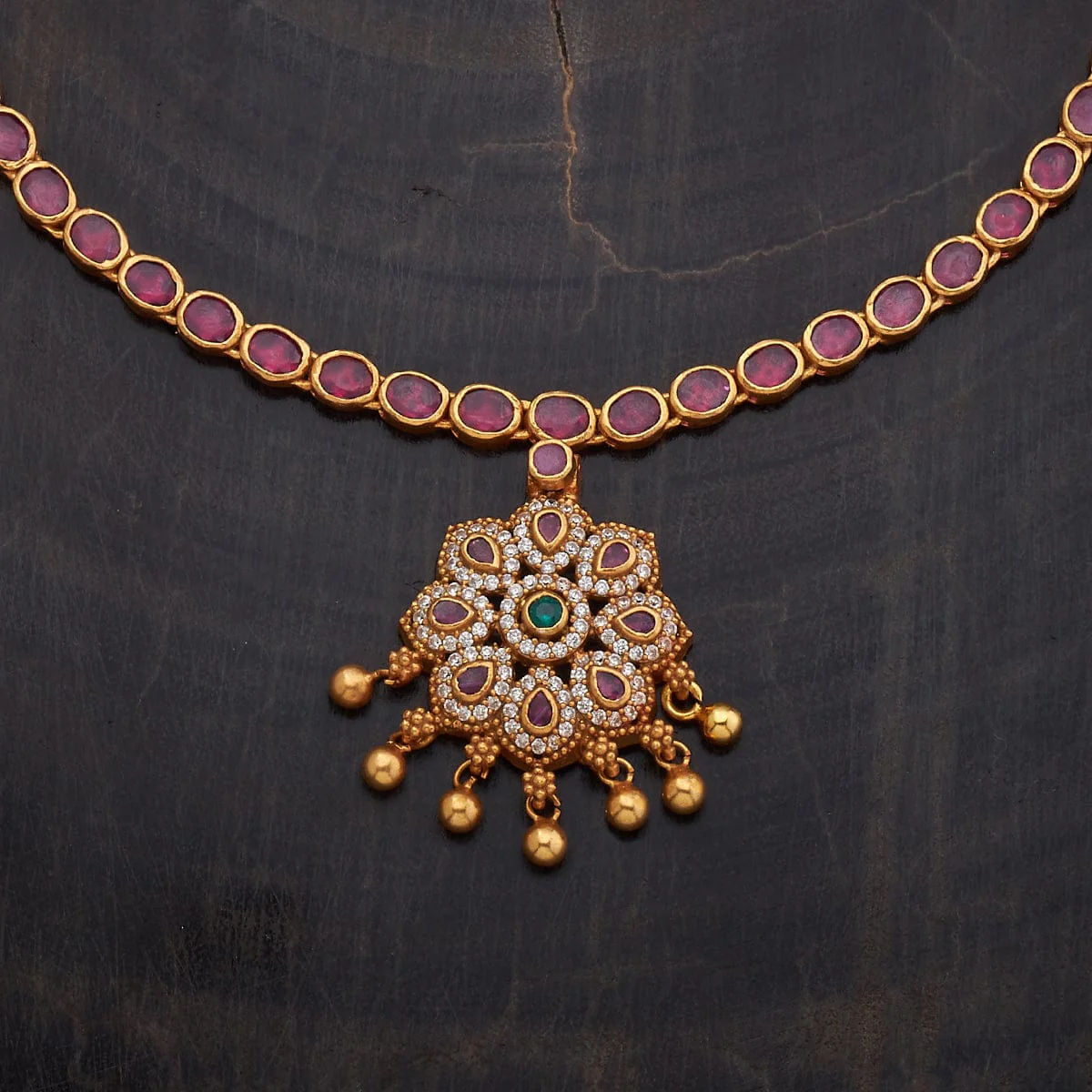 Silver Temple Necklace 178083 - Image 3