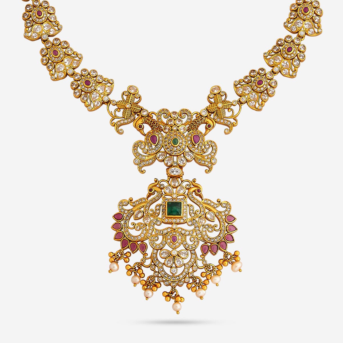 Silver Temple Necklace 178102 - Image 4