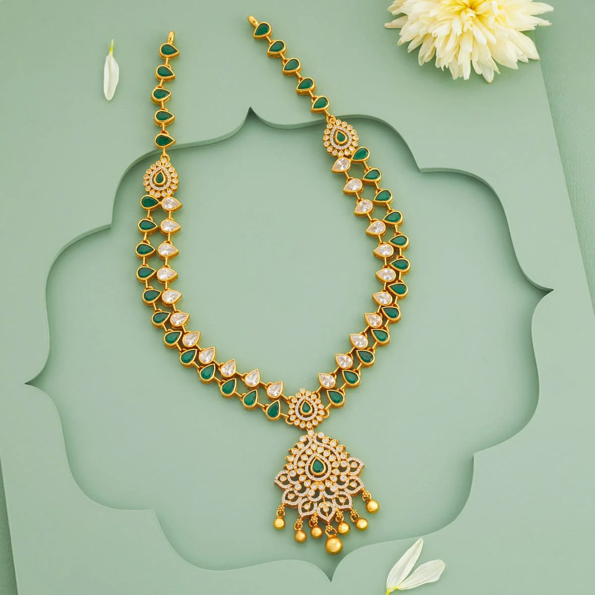 Silver Temple Necklace 178163 - Image 11