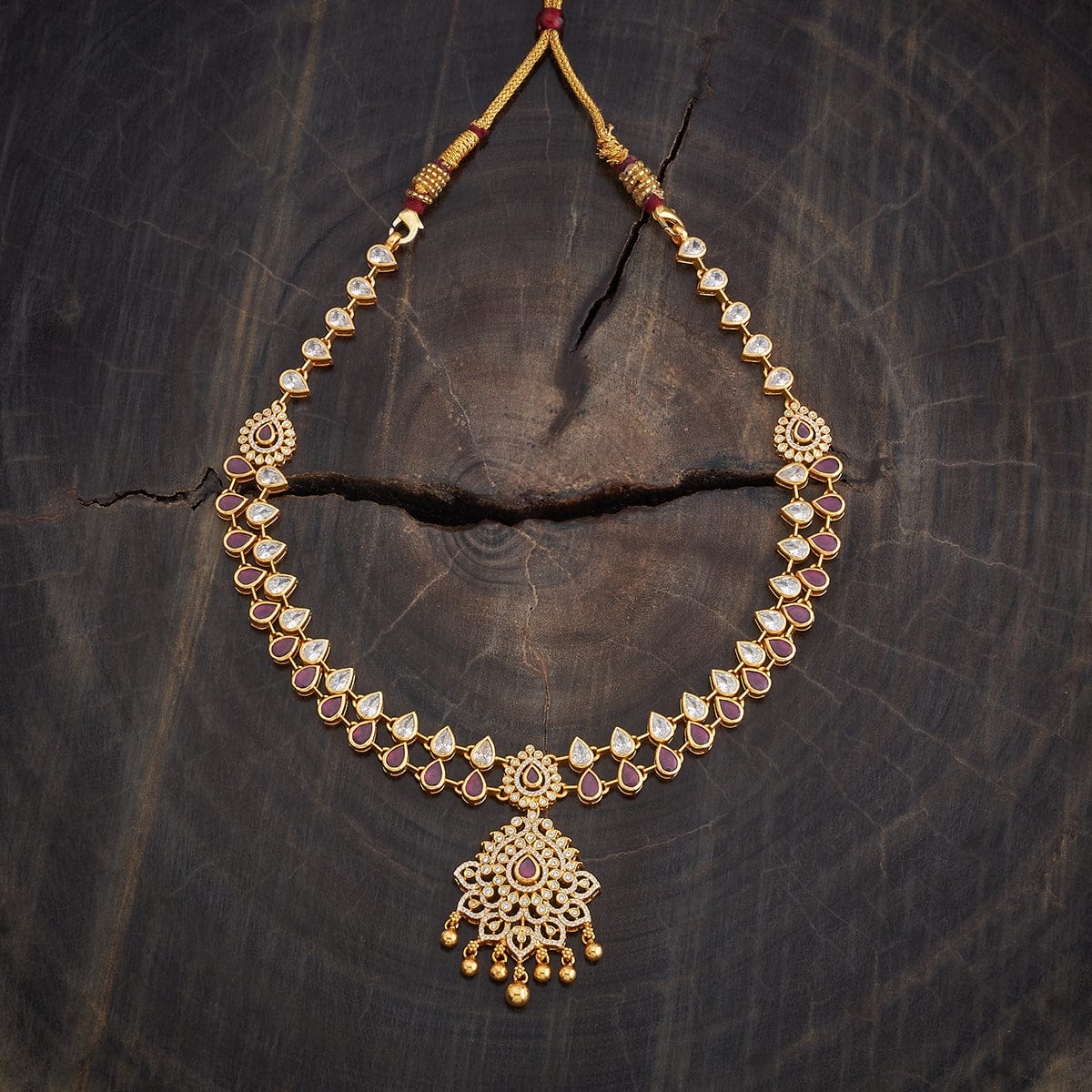 Silver Temple Necklace 178163 - Image 2