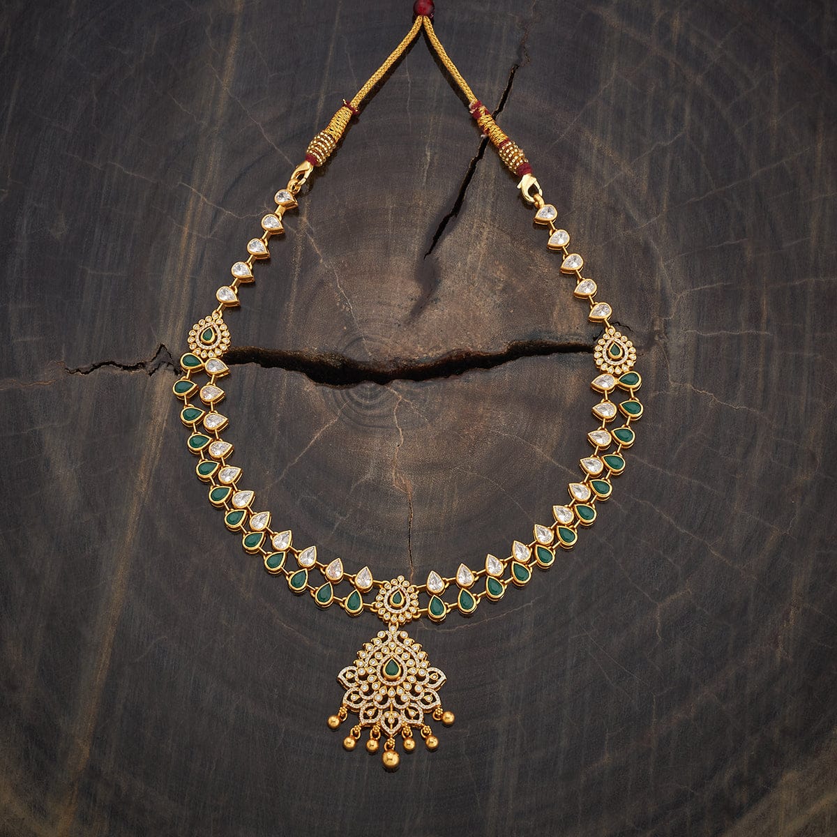 Silver Temple Necklace 178163 - Image 4