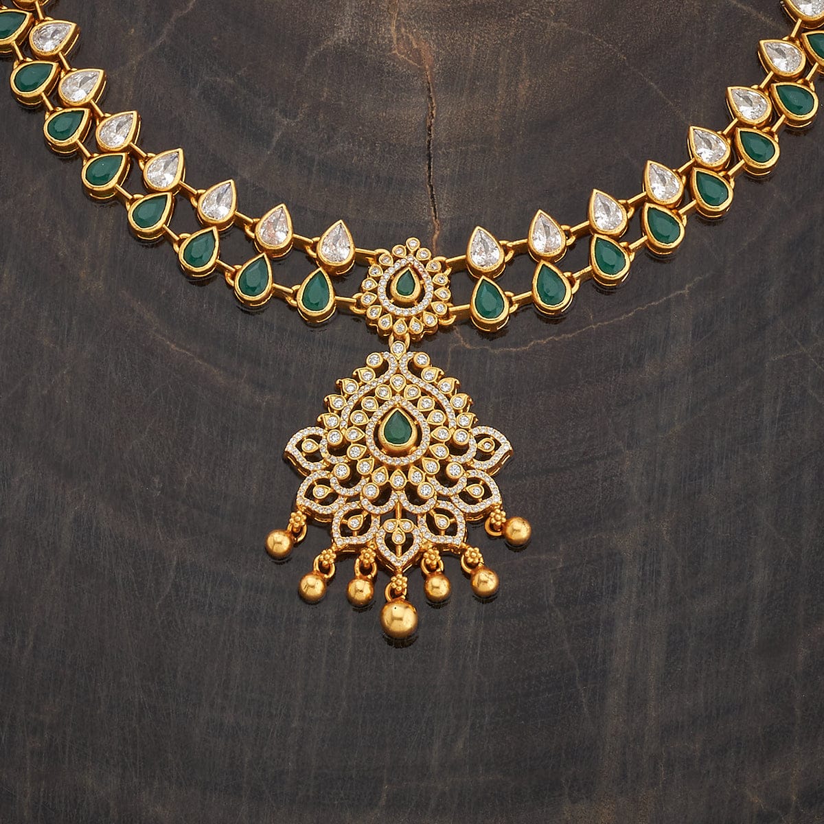 Silver Temple Necklace 178163 - Image 5