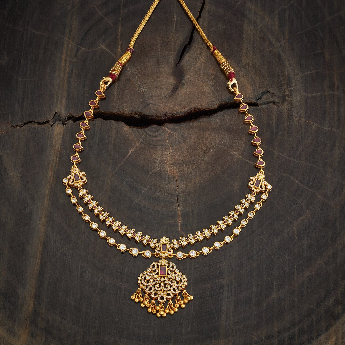 Silver Temple Necklace 178164 - Image 2
