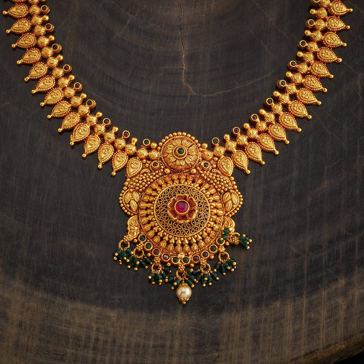 Silver Temple Necklace 178556 - Image 3