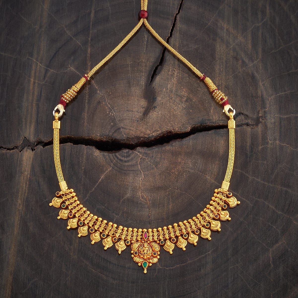 Silver Temple Necklace 178572 - Image 4