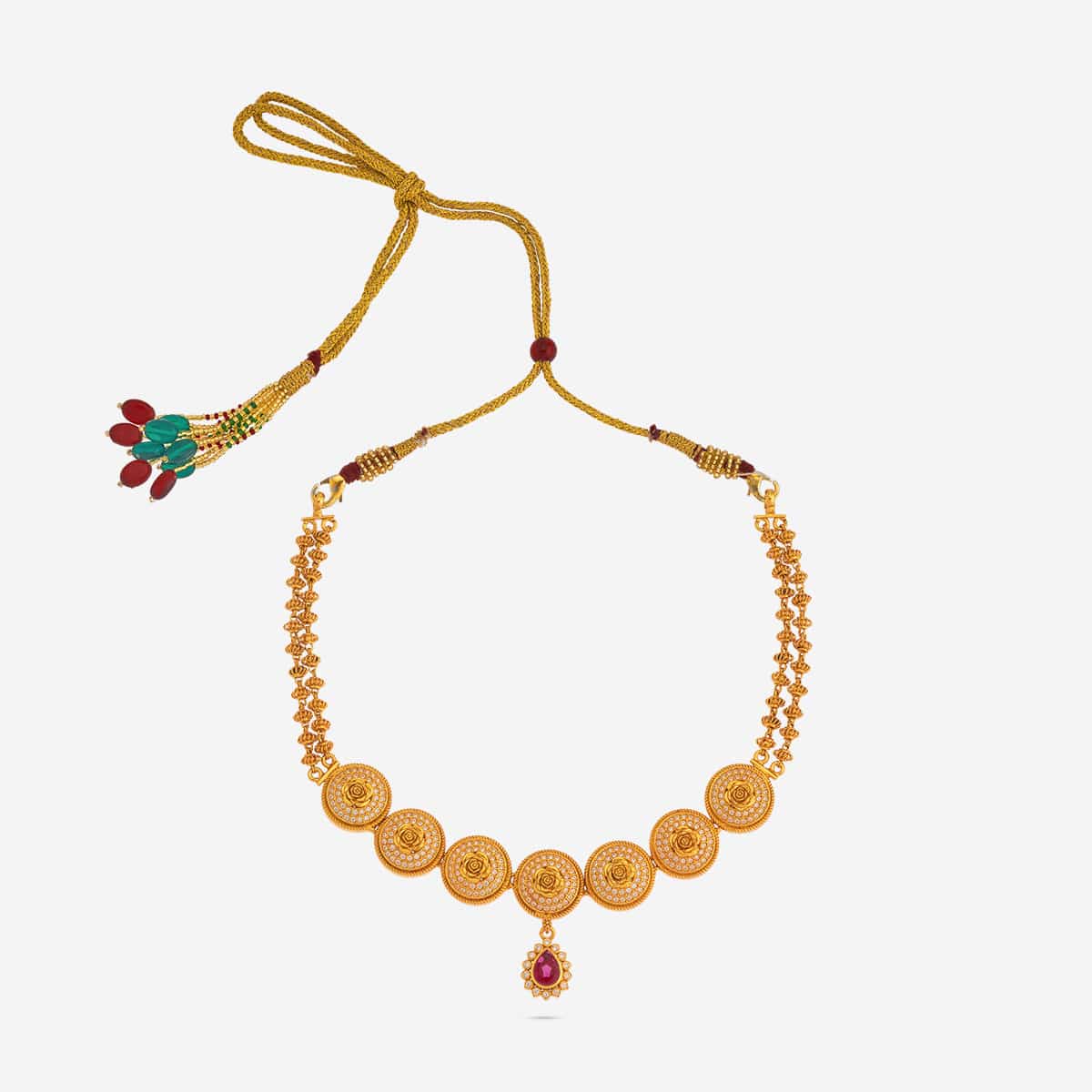 Silver Temple Necklace 179481 - Image 4