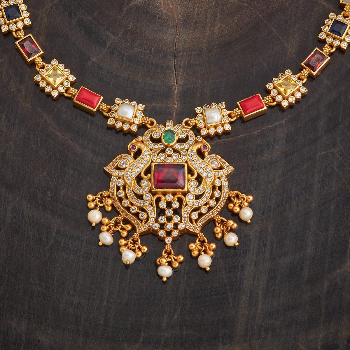 Silver Temple Necklace 179641 - Image 3