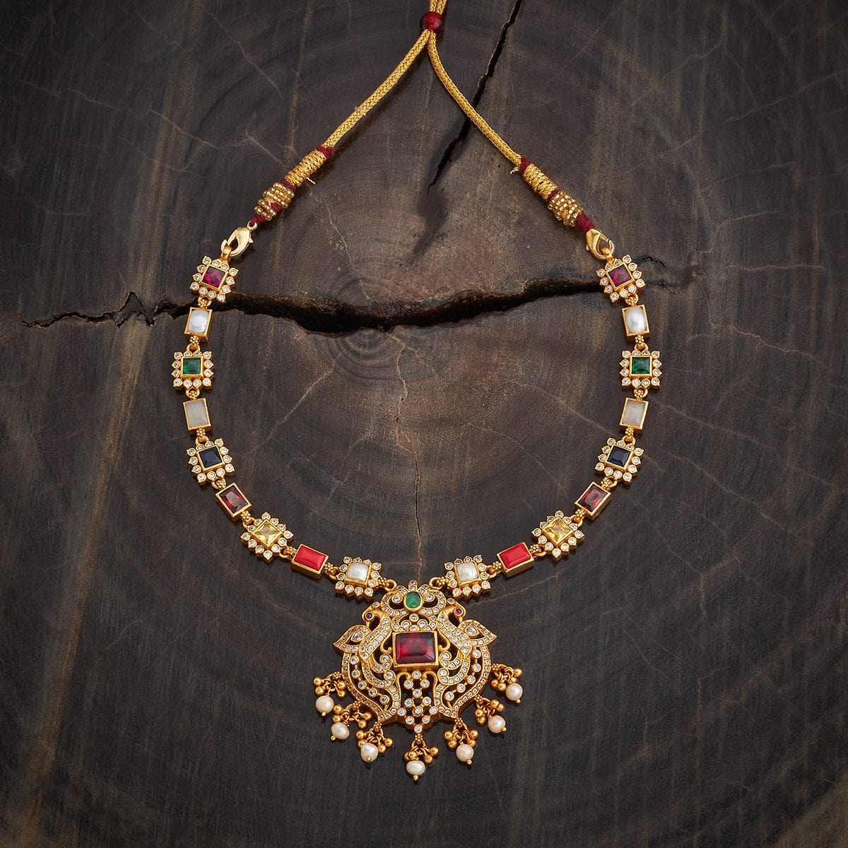 Silver Temple Necklace 179641 - Image 4