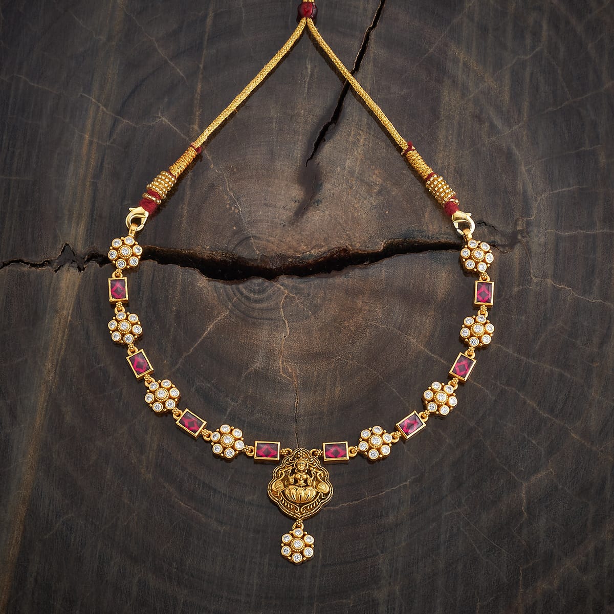 Silver Temple Necklace 179657 - Image 4