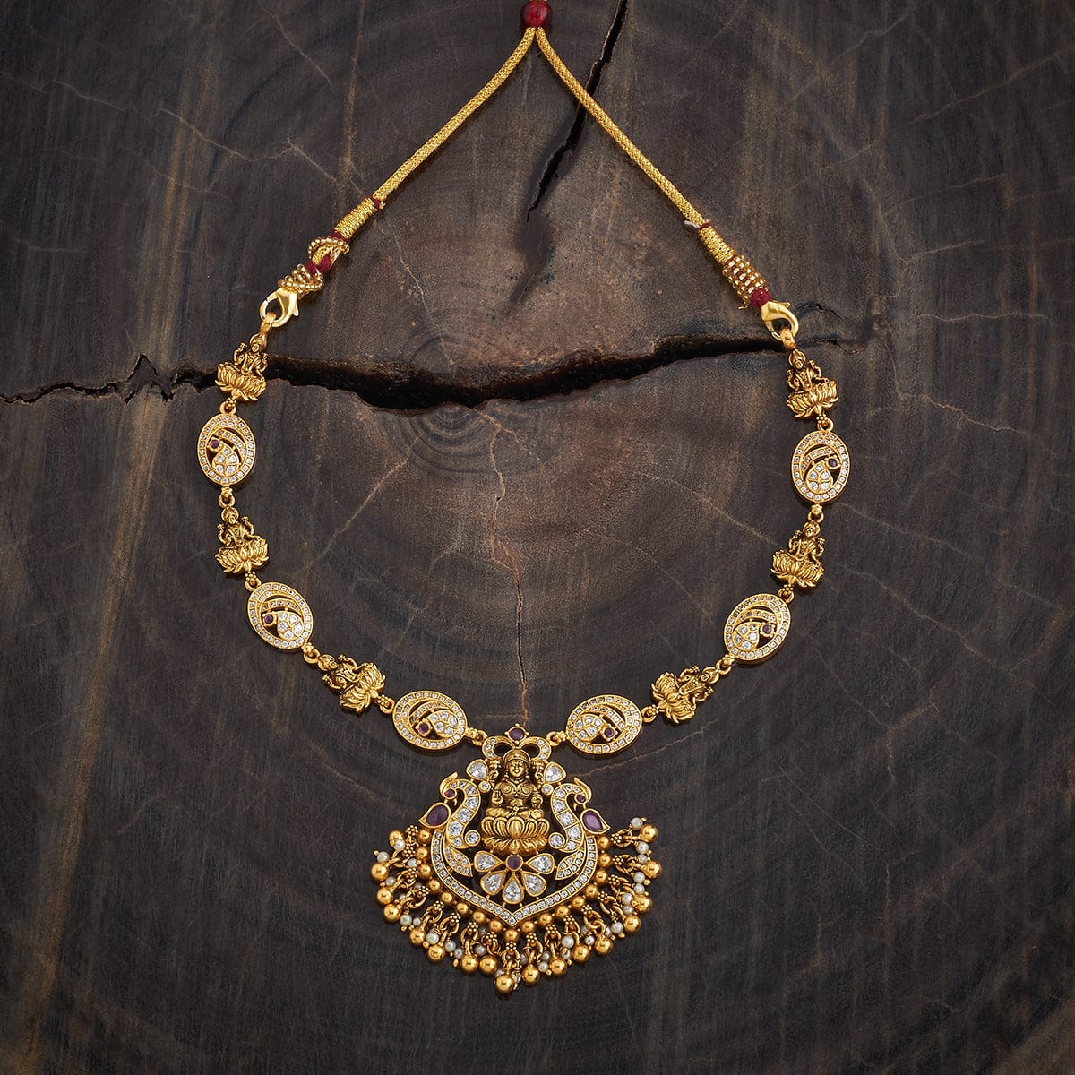 Silver Temple Necklace 179661 - Image 4