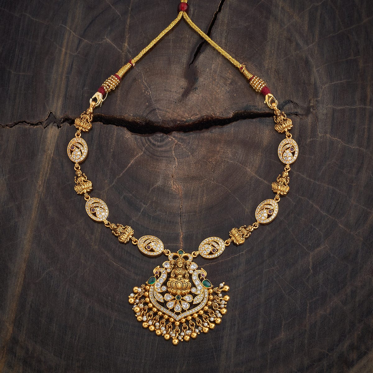 Silver Temple Necklace 179661 - Image 6