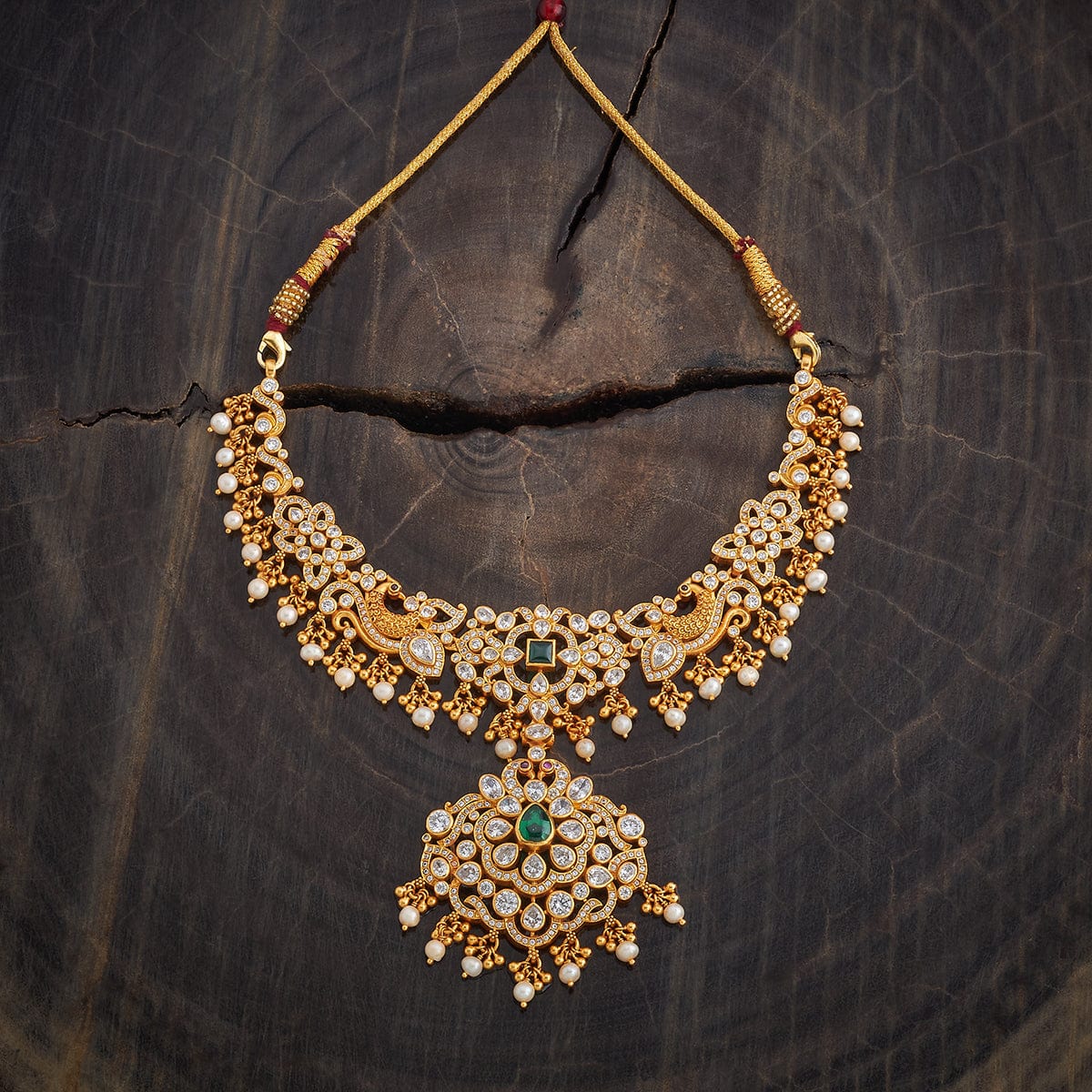 Silver Temple Necklace 180449 - Image 4