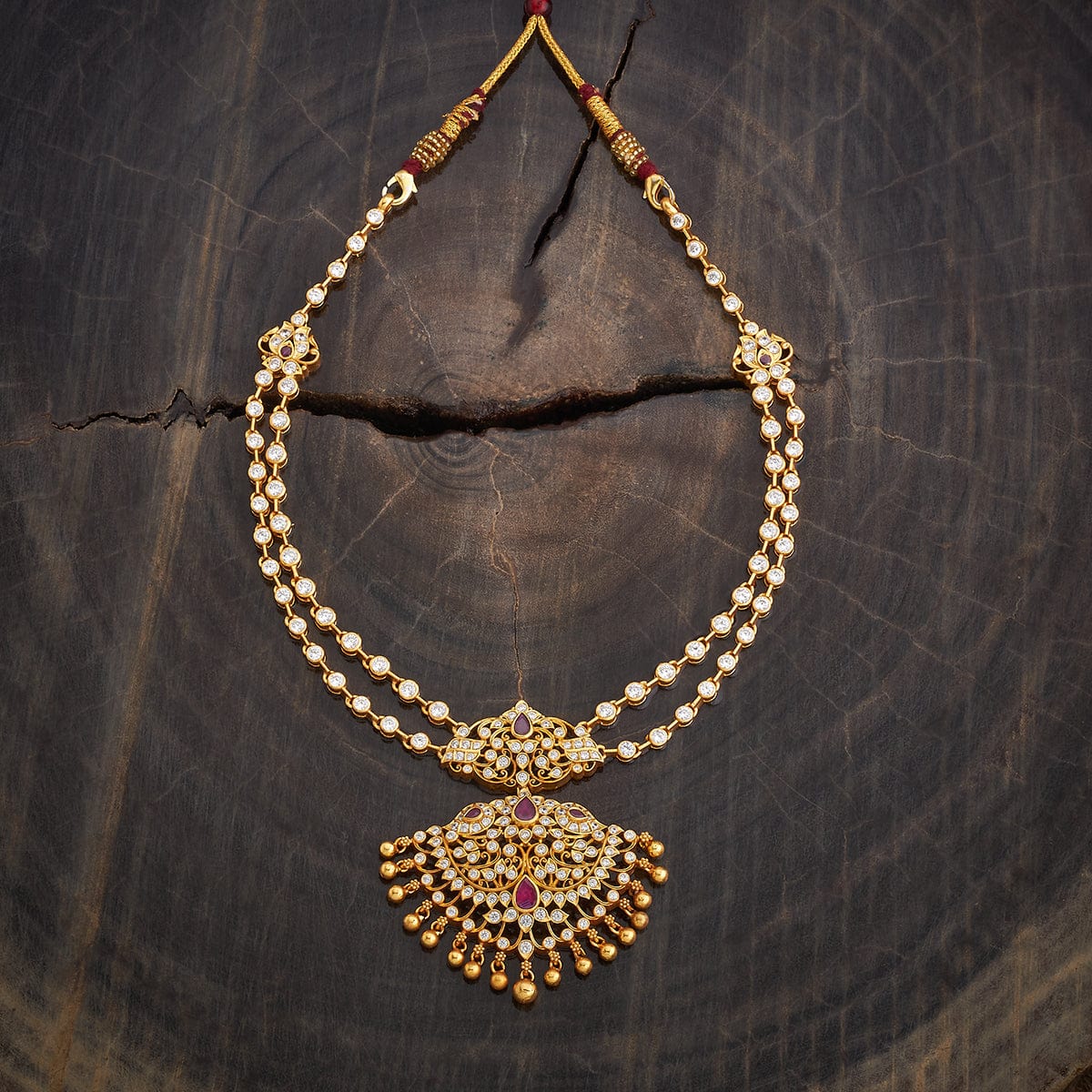 Silver Temple Necklace 180452 - Image 4