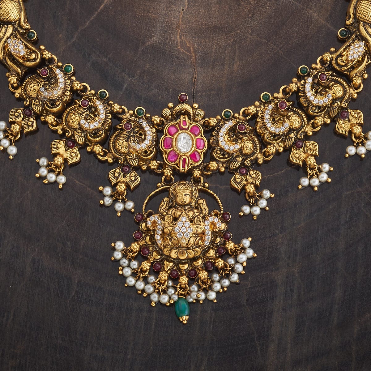 Silver Temple Necklace 180459 - Image 3