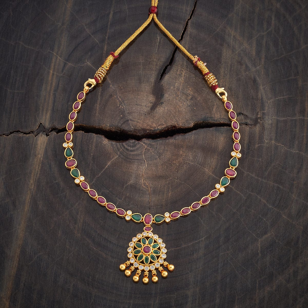 Silver Temple Necklace 181850 - Image 2