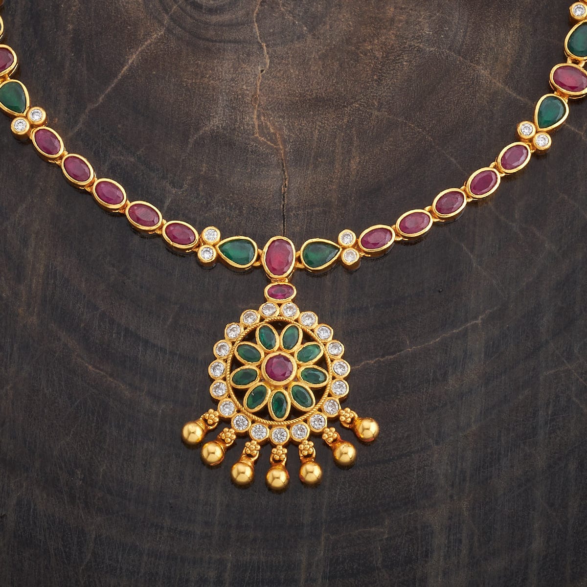 Silver Temple Necklace 181850 - Image 3