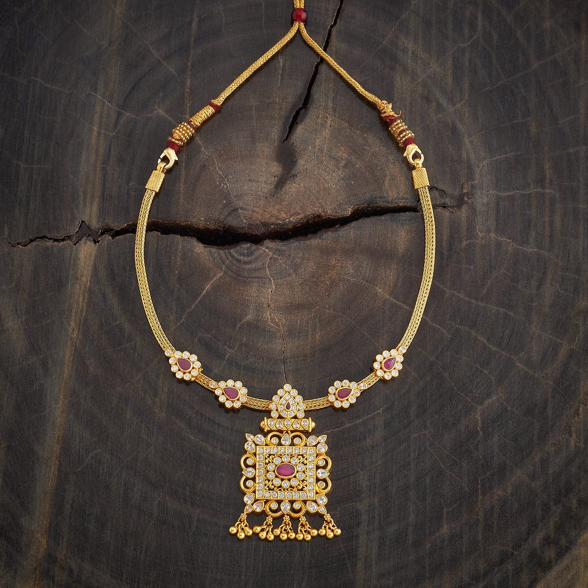 Silver Temple Necklace 181853 - Image 4