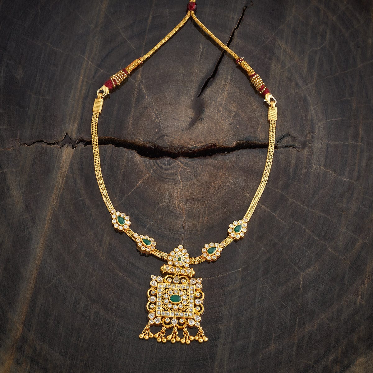 Silver Temple Necklace 181853 - Image 6
