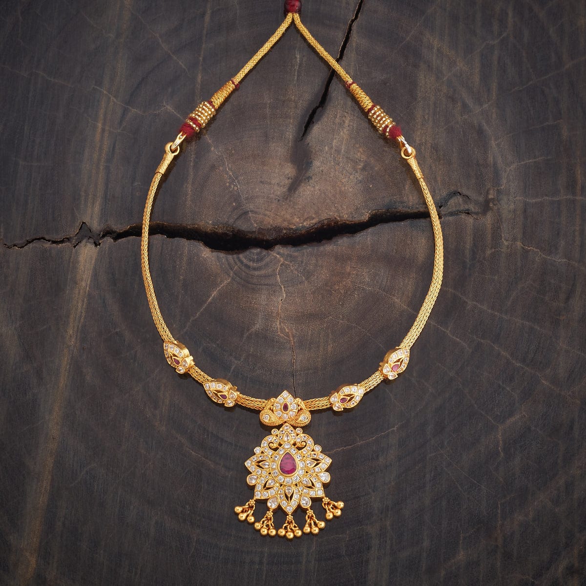 Silver Temple Necklace 181854 - Image 2