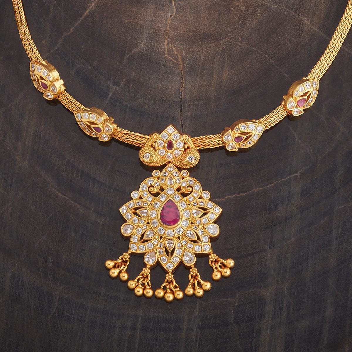 Silver Temple Necklace 181854 - Image 3