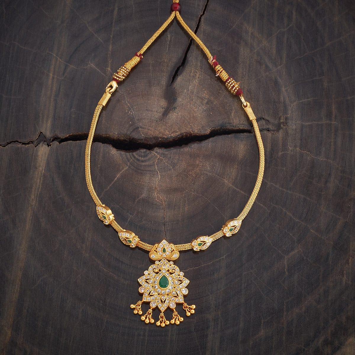 Silver Temple Necklace 181854 - Image 5