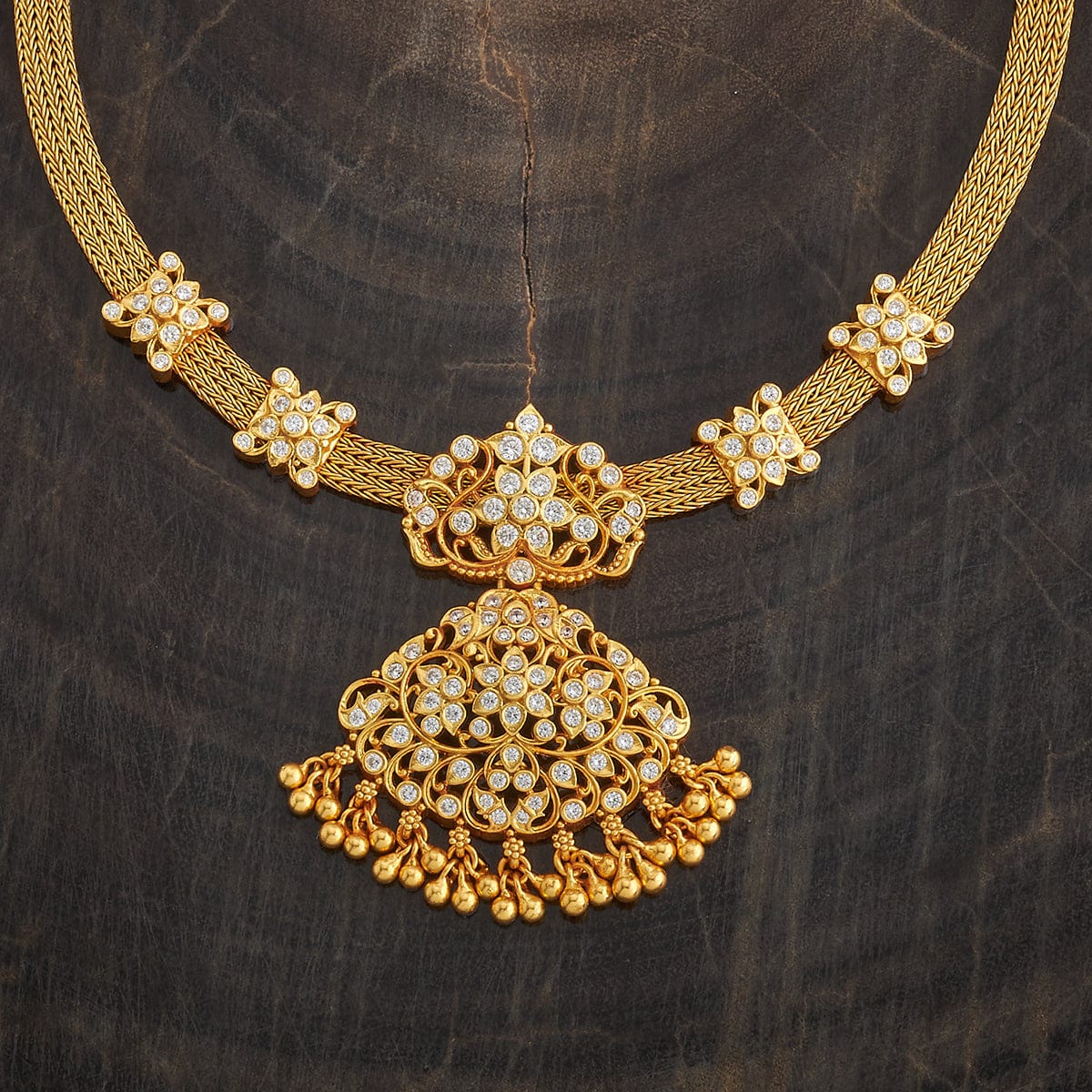 Silver Temple Necklace 181855 - Image 3