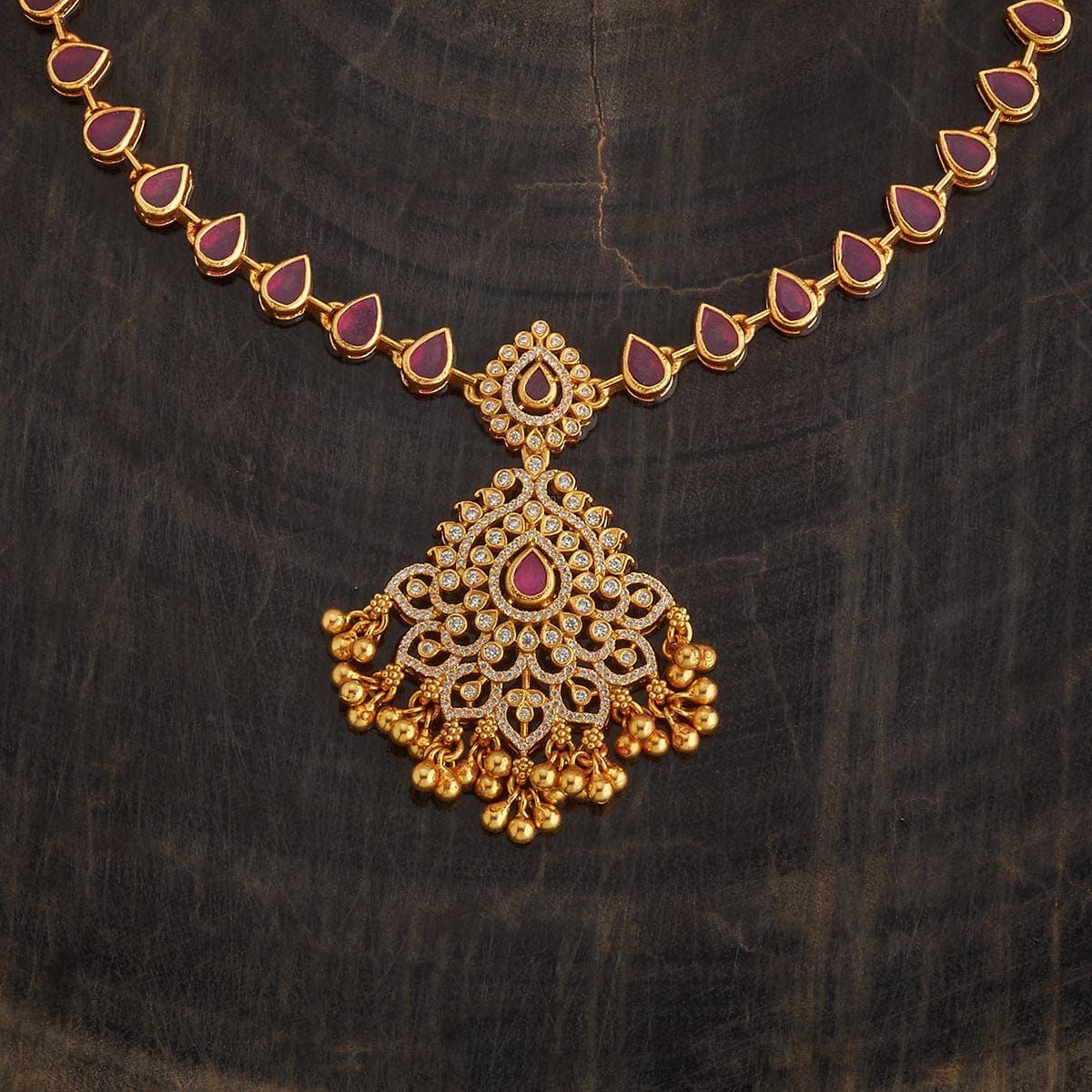 Silver Temple Necklace 182342 - Image 3