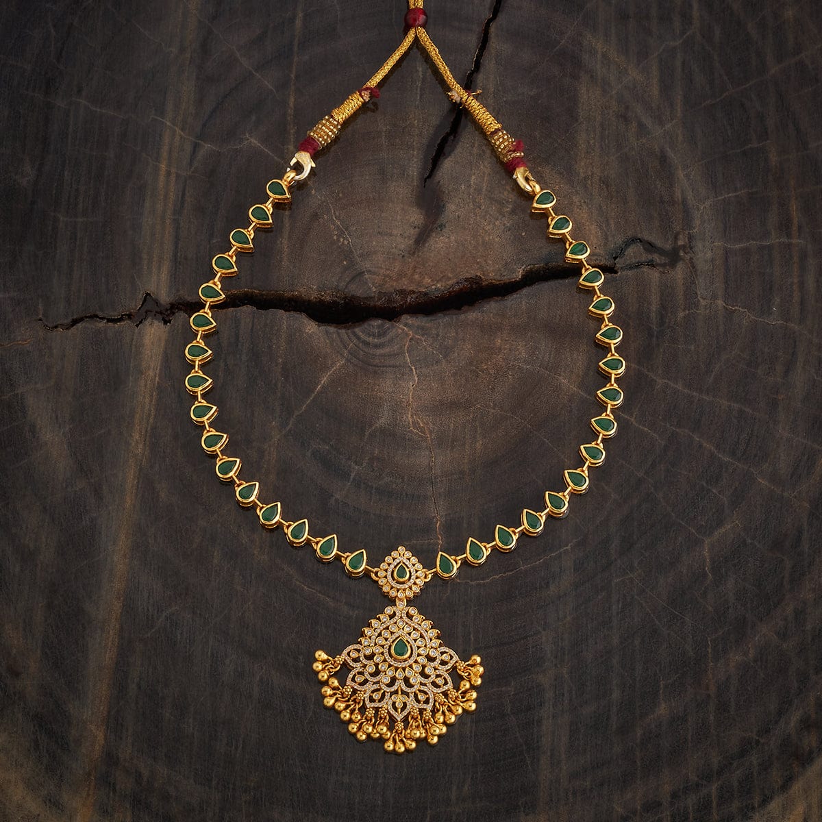Silver Temple Necklace 182342 - Image 5