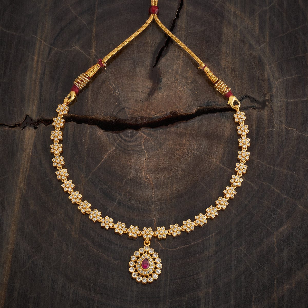 Silver Temple Necklace 182344 - Image 4