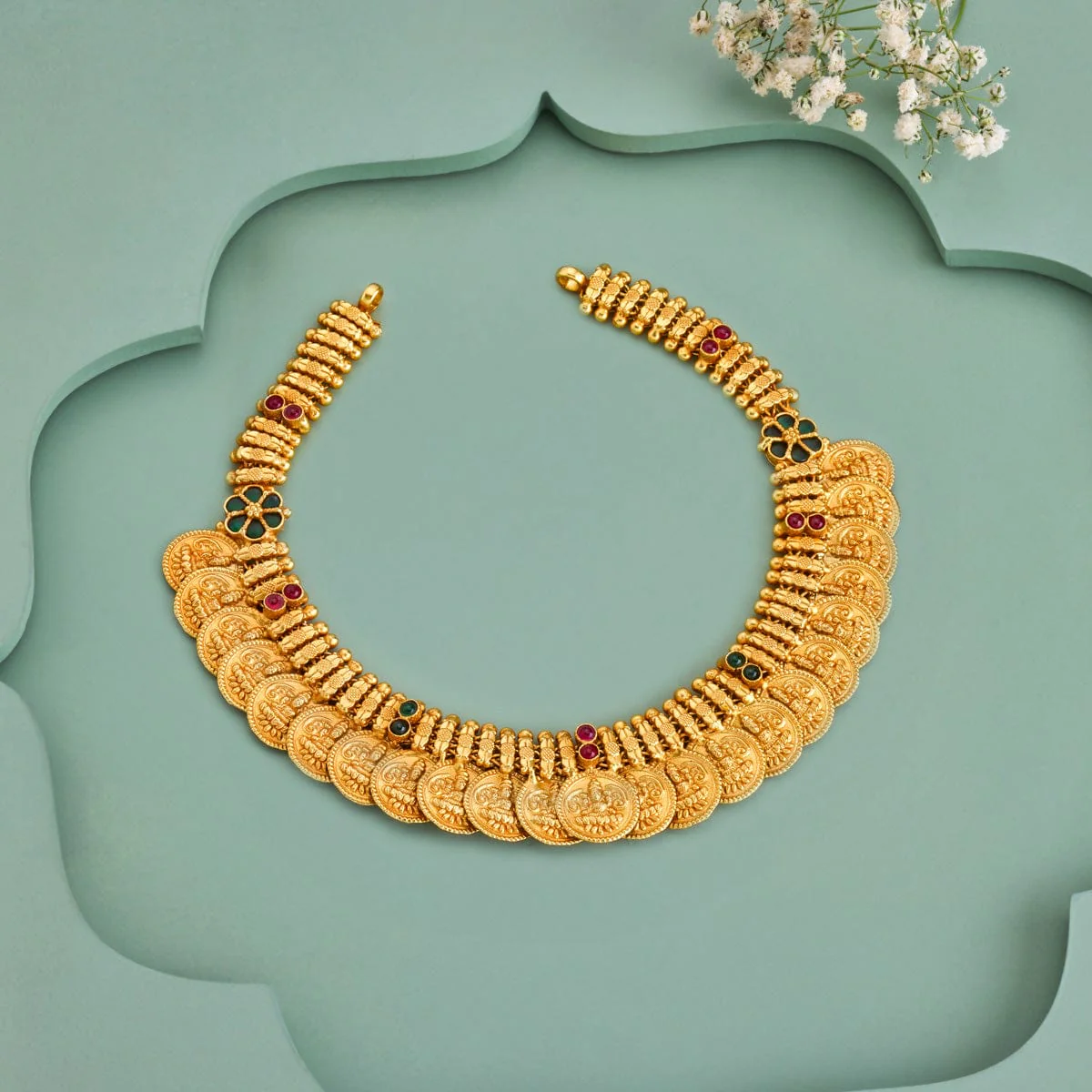 Silver Temple Necklace 182805 - Image 2