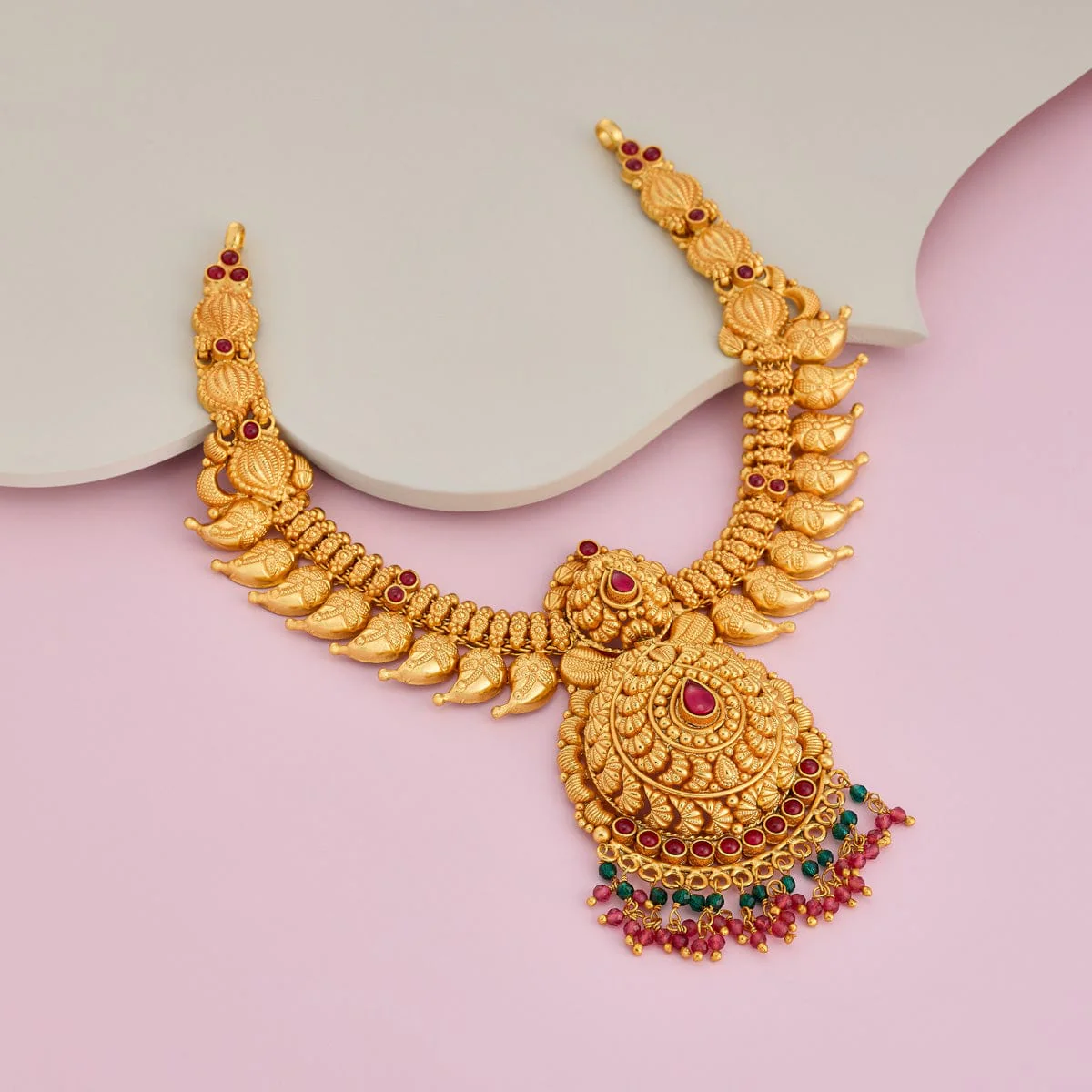 Silver Temple Necklace 182809 - Image 2