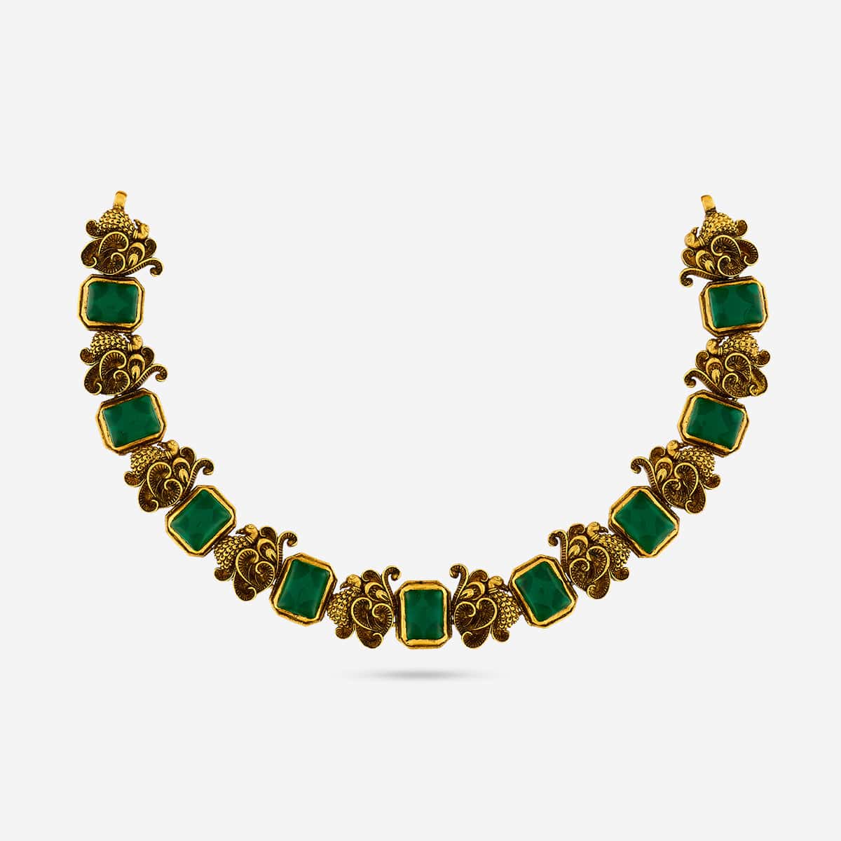 Silver Temple Necklace 183328 - Image 4