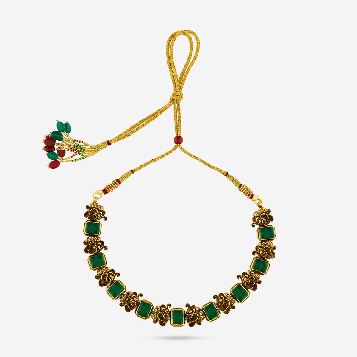 Silver Temple Necklace 183328 - Image 6