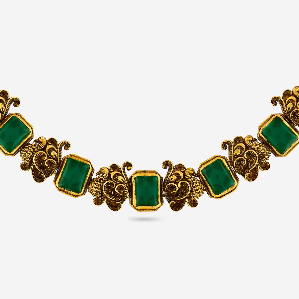 Silver Temple Necklace 183328 - Image 7
