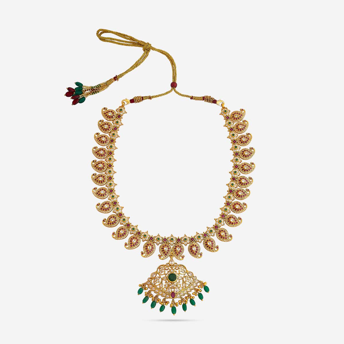 Silver Temple Necklace 183330 - Image 4