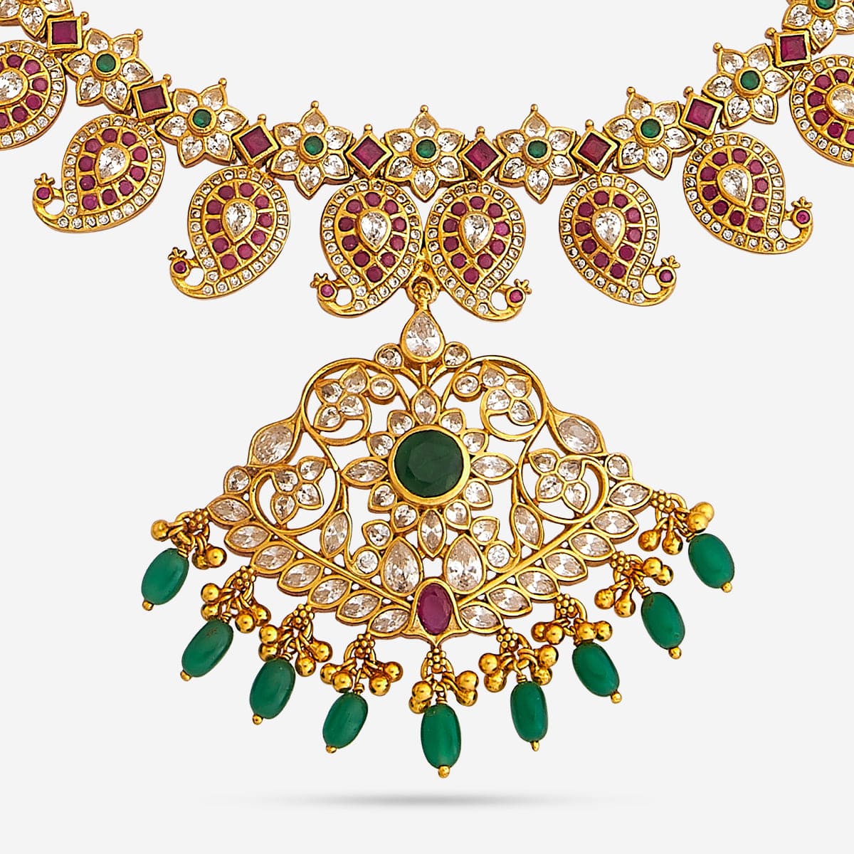 Silver Temple Necklace 183330 - Image 5