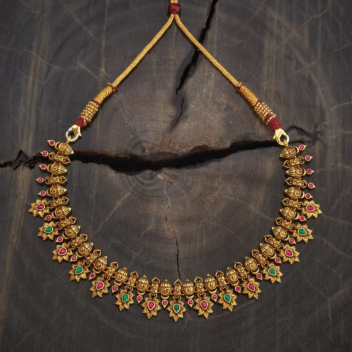 Silver Temple Necklace 185370 - Image 4