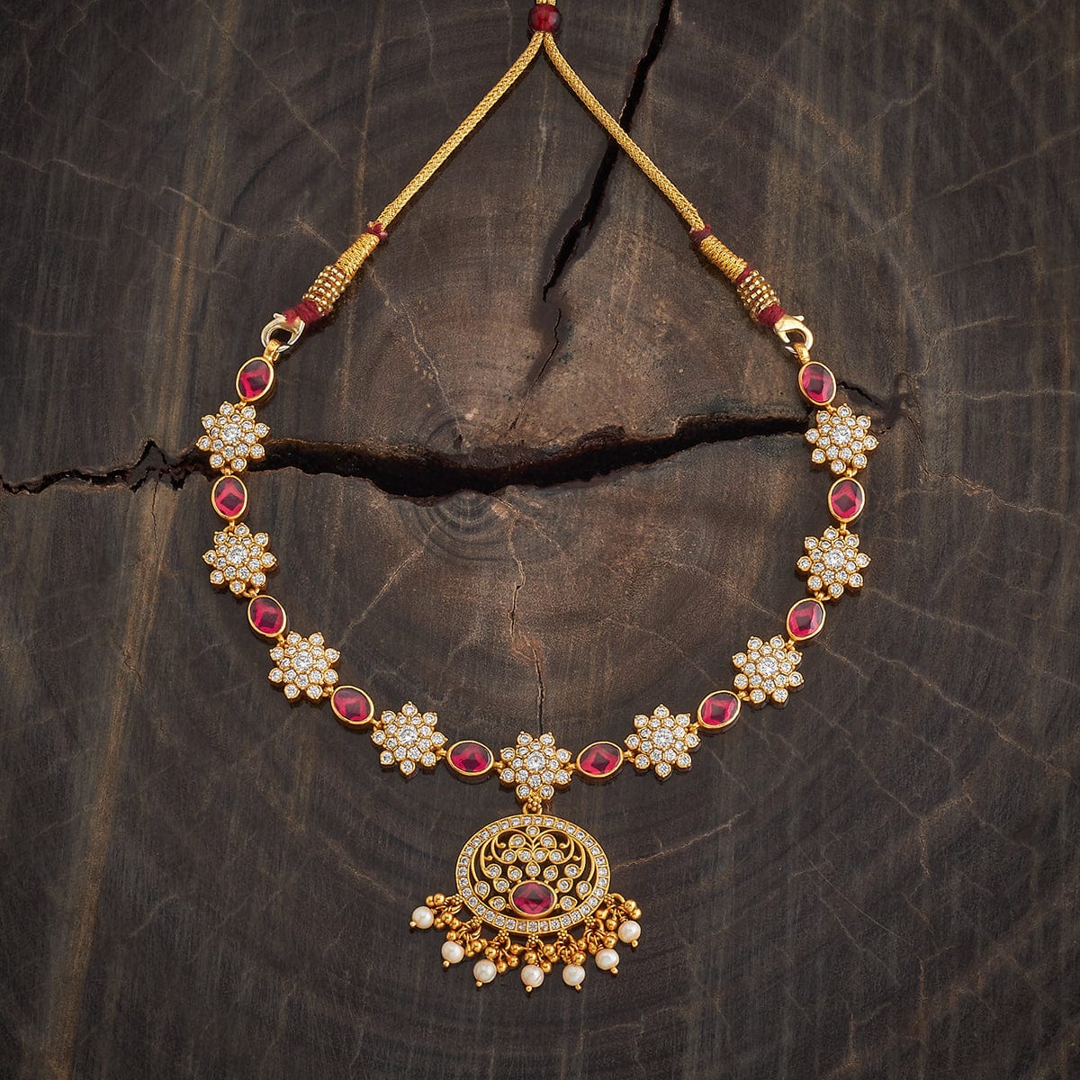 Silver Temple Necklace 185425 - Image 2