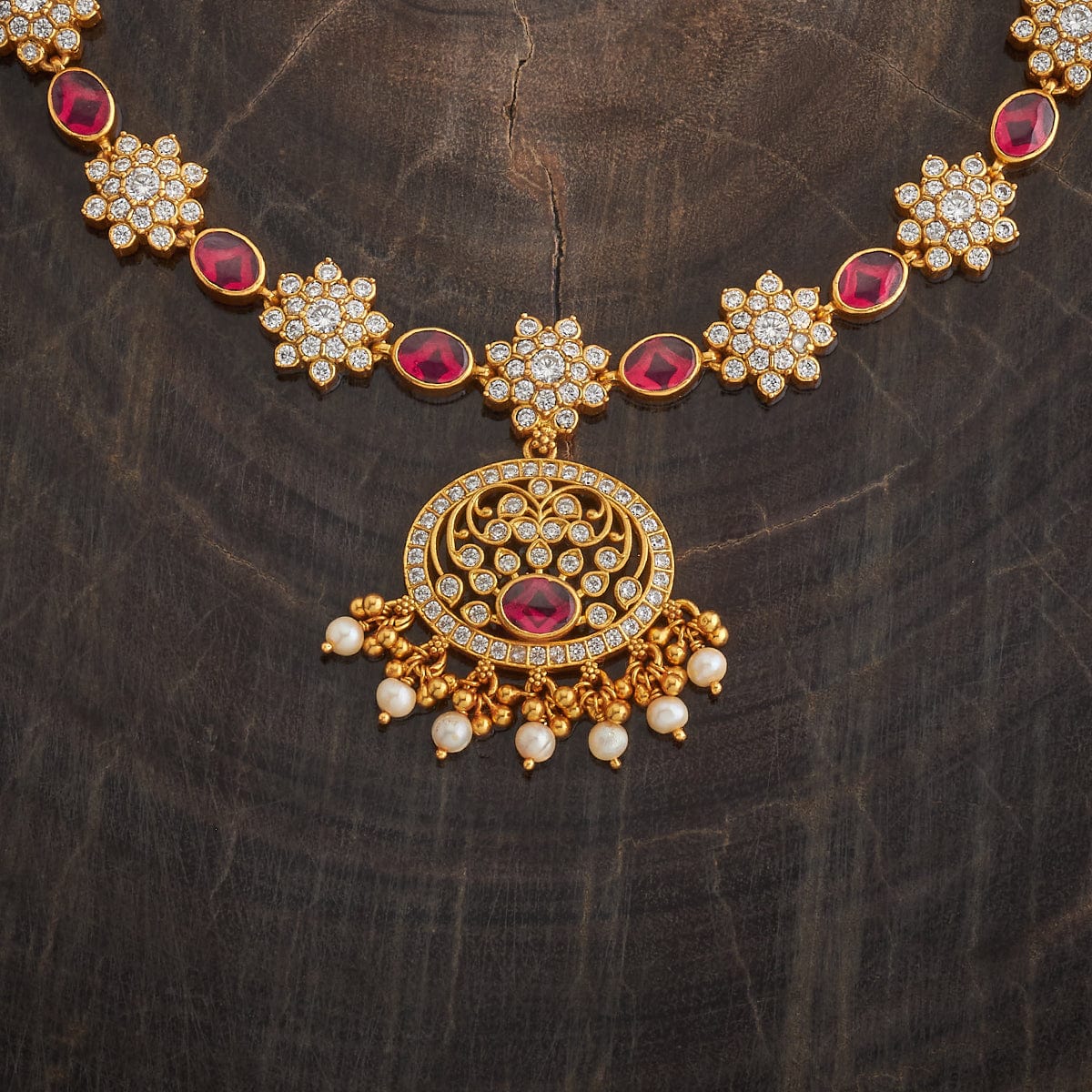 Silver Temple Necklace 185425 - Image 3