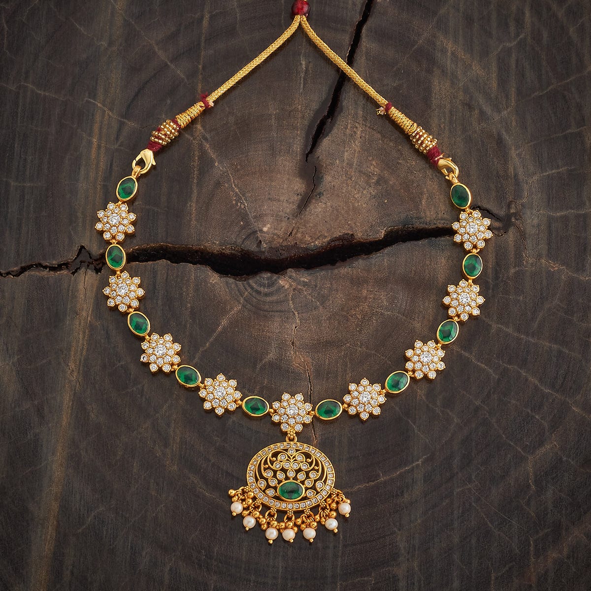 Silver Temple Necklace 185425 - Image 5