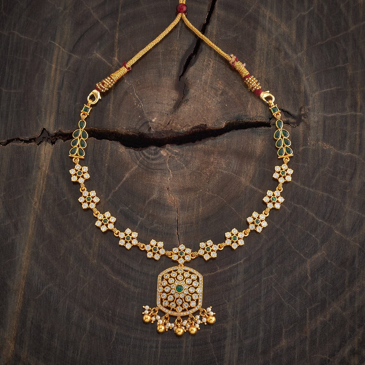 Silver Temple Necklace 185426 - Image 2