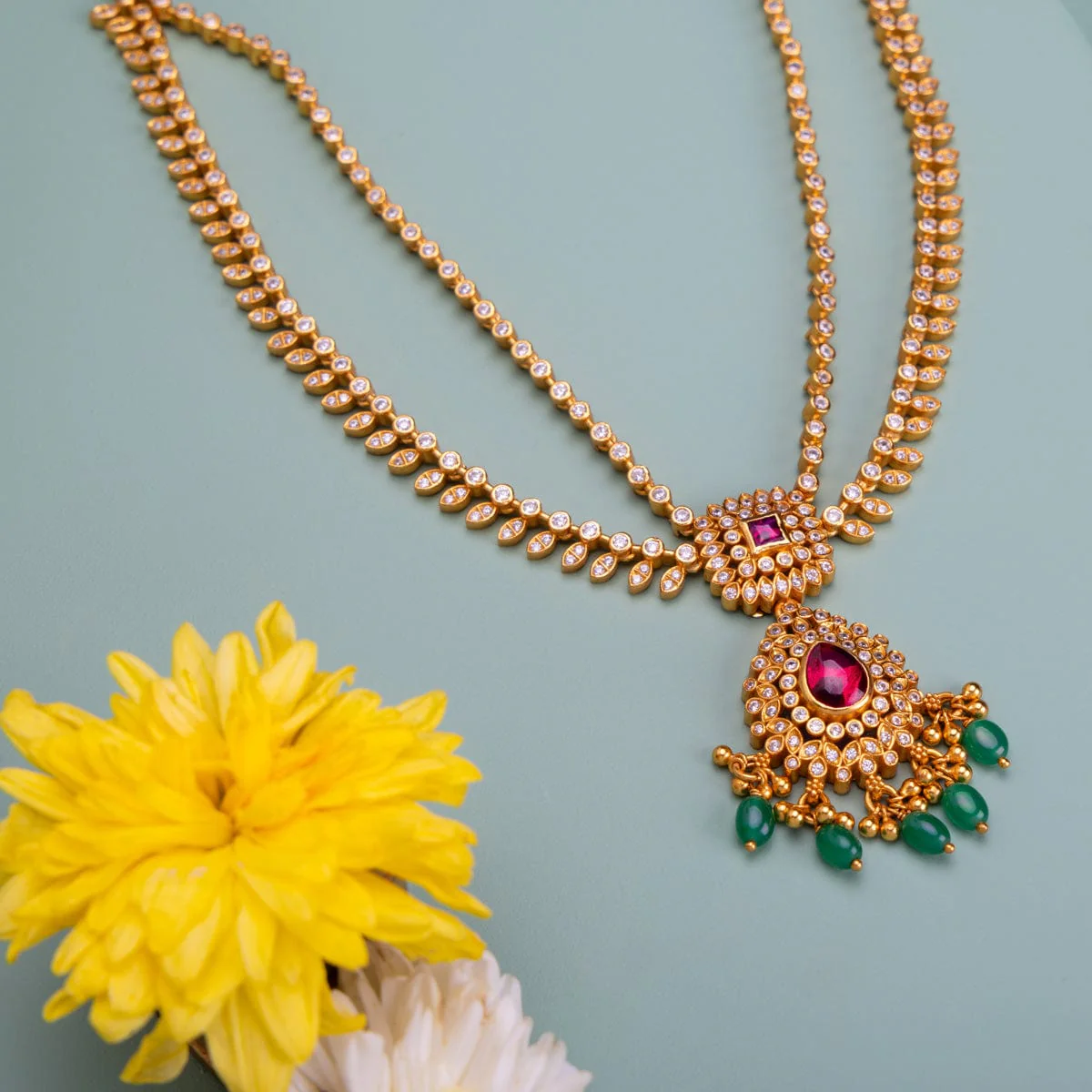 Silver Temple Necklace 185427 - Image 2