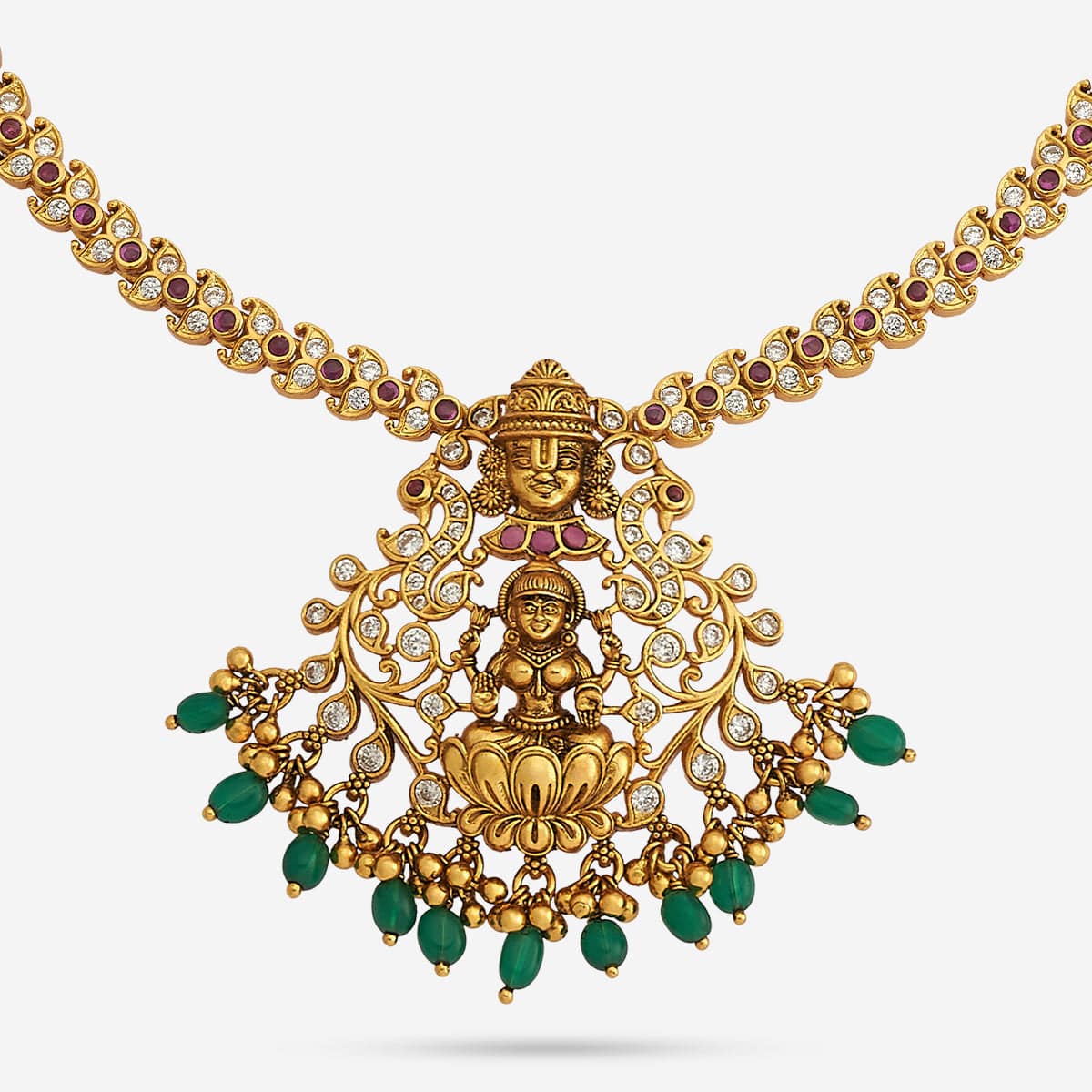 Silver Temple Necklace 185431 - Image 5