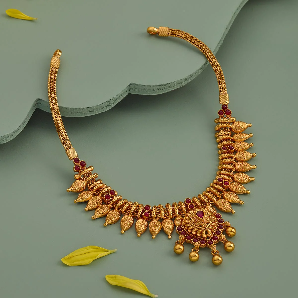 Silver Temple Necklace 185460 - Image 2