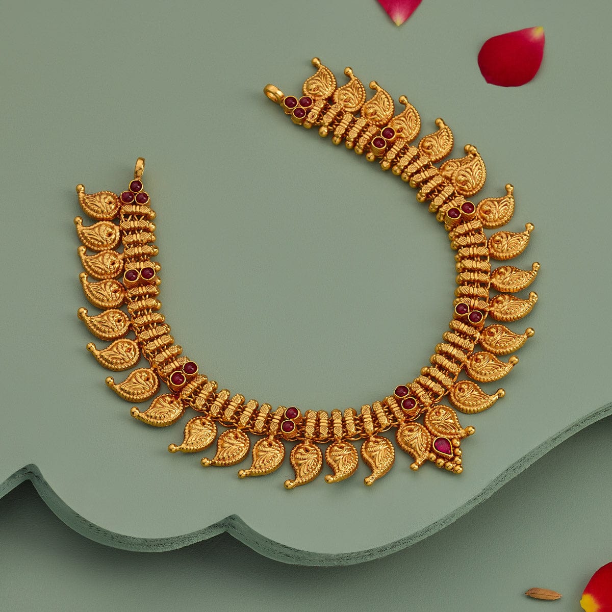 Silver Temple Necklace 185471 - Image 2